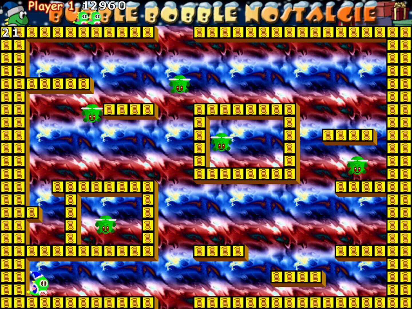 Captura de pantalla - Bubble Bobble Nostalgie: Christmas Edition