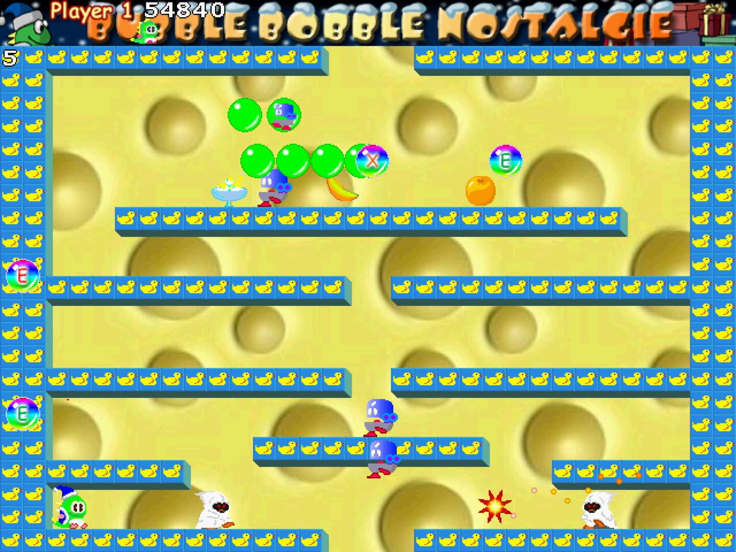 Captura de pantalla - Bubble Bobble Nostalgie: Christmas Edition