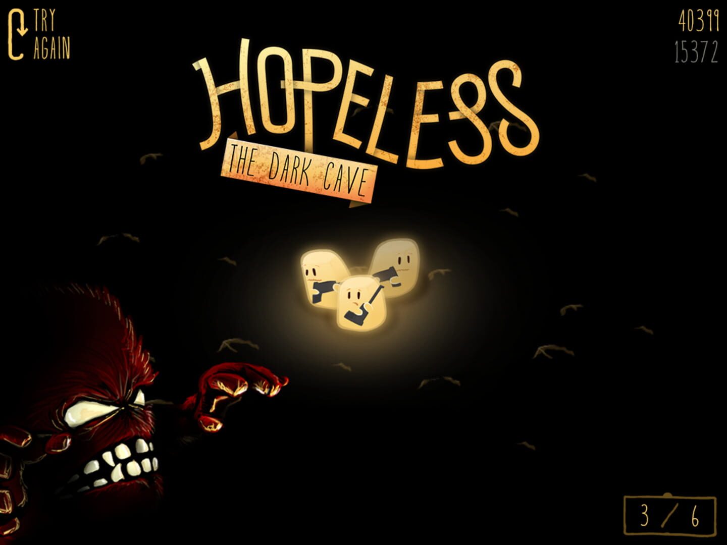 Captura de pantalla - Hopeless: The Dark Cave