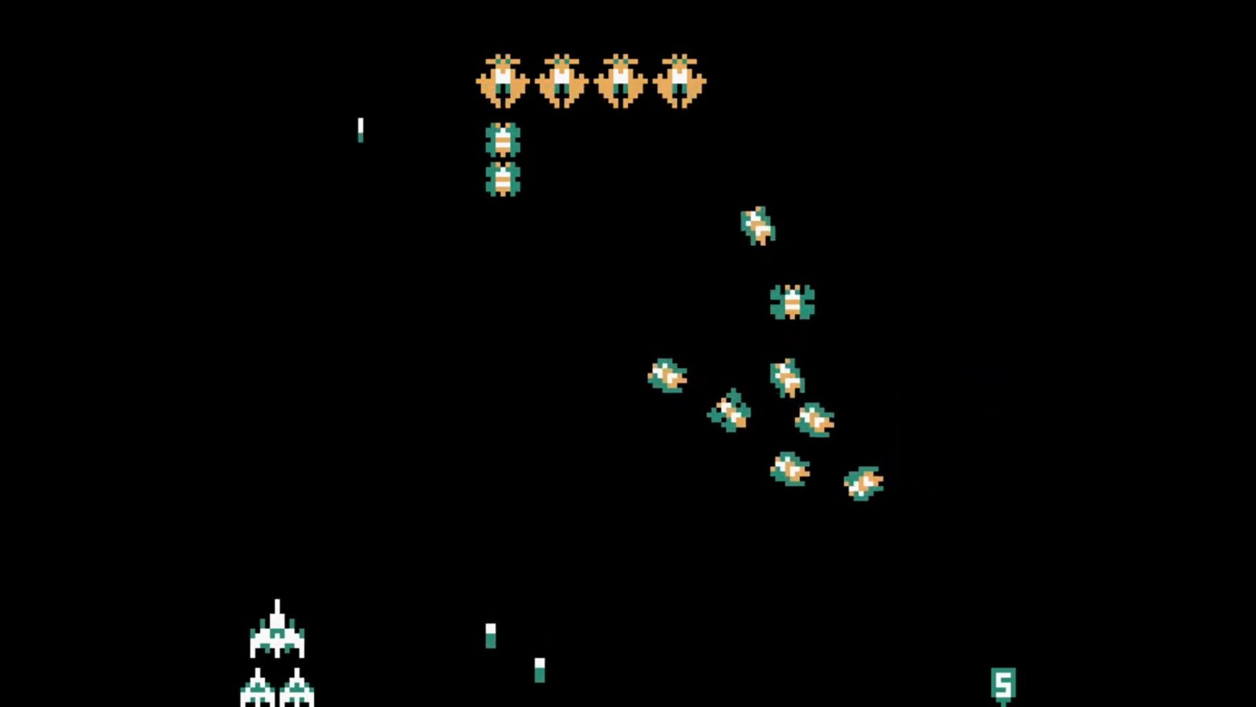 Captura de pantalla - Galaga