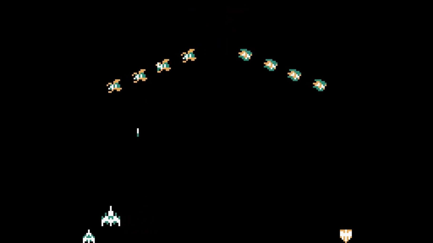 Captura de pantalla - Galaga