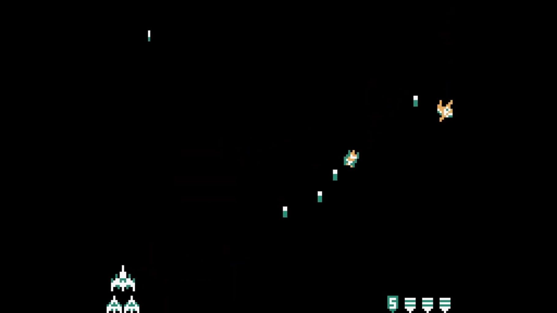 Captura de pantalla - Galaga