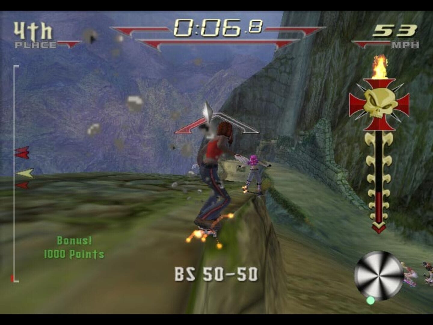 Captura de pantalla - Tony Hawk's Downhill Jam