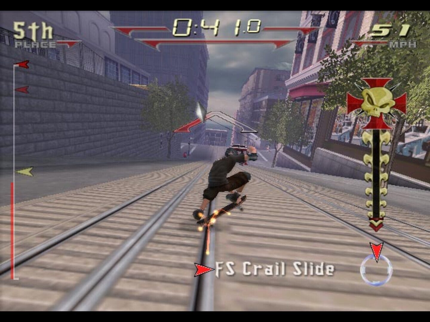 Captura de pantalla - Tony Hawk's Downhill Jam