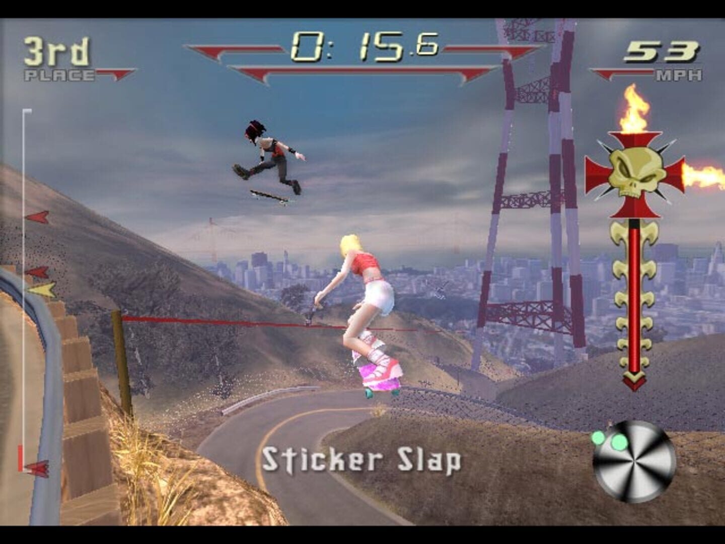 Captura de pantalla - Tony Hawk's Downhill Jam