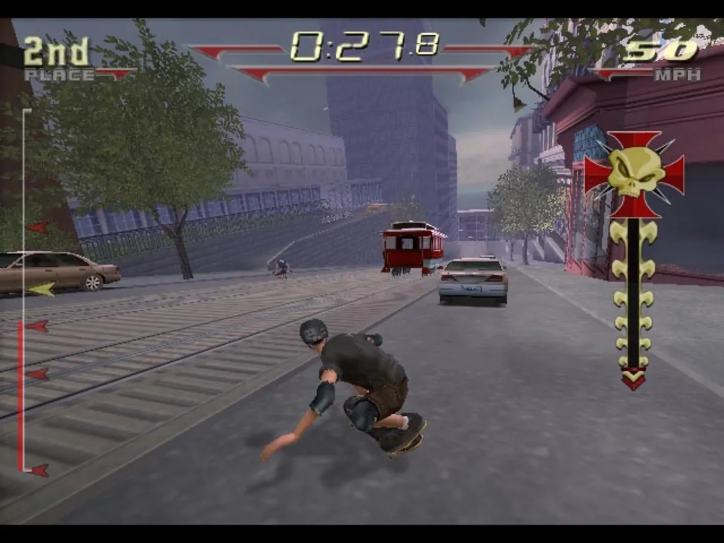 Captura de pantalla - Tony Hawk's Downhill Jam