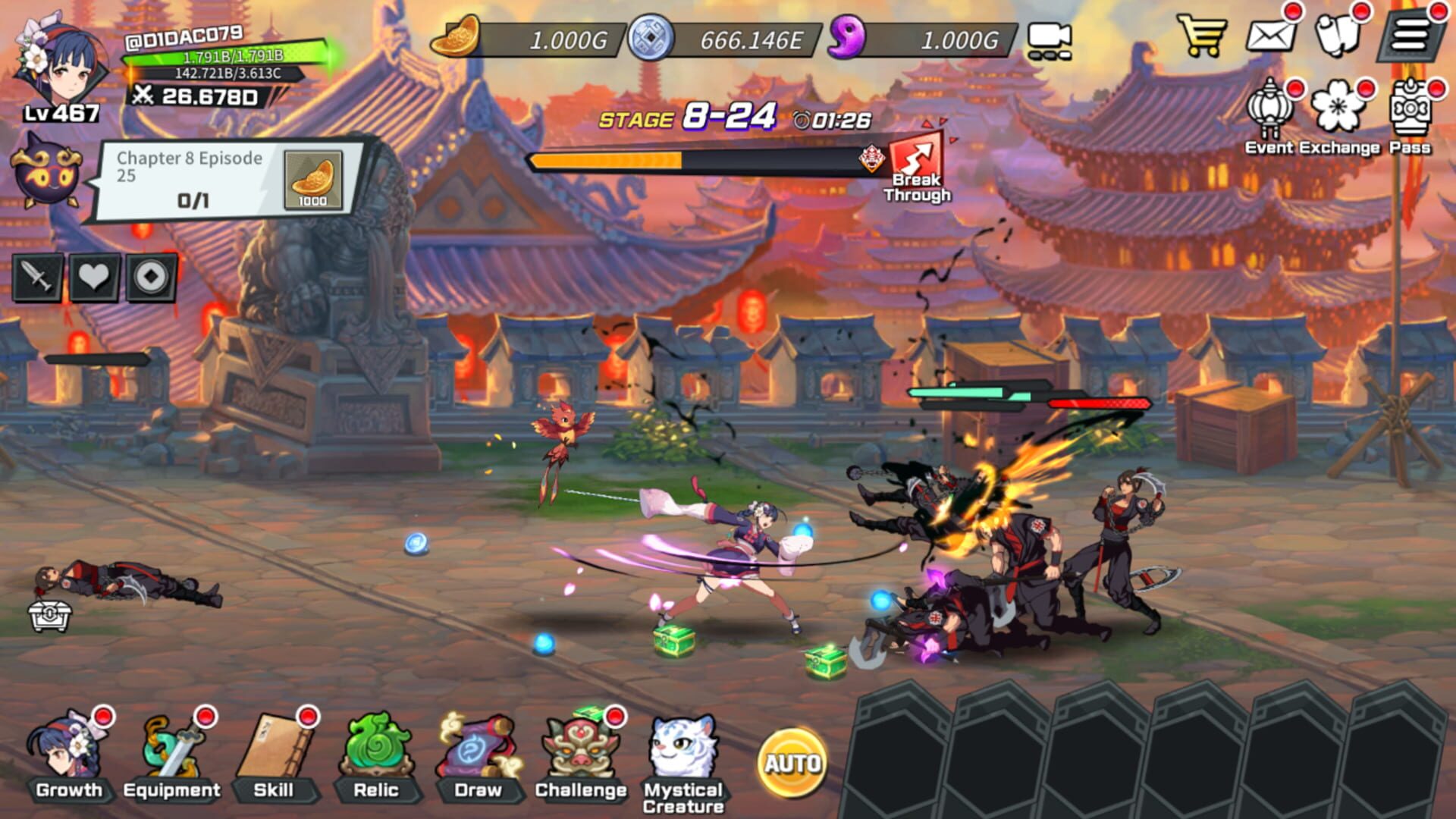 Legendary Master Idle - Screenshot