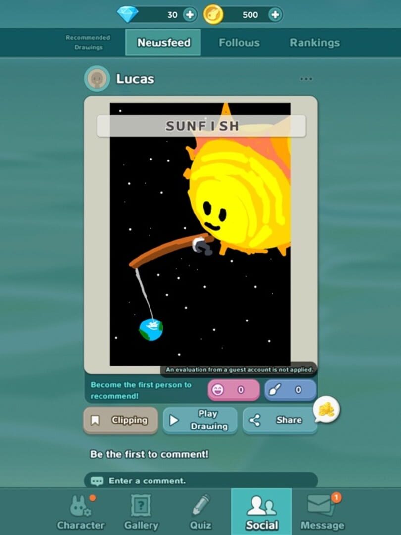 Koongya Draw Party - Screenshot