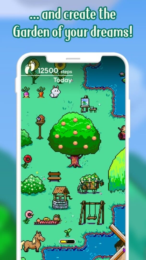 Pixsteps: Gamified Pedometer - Screenshot