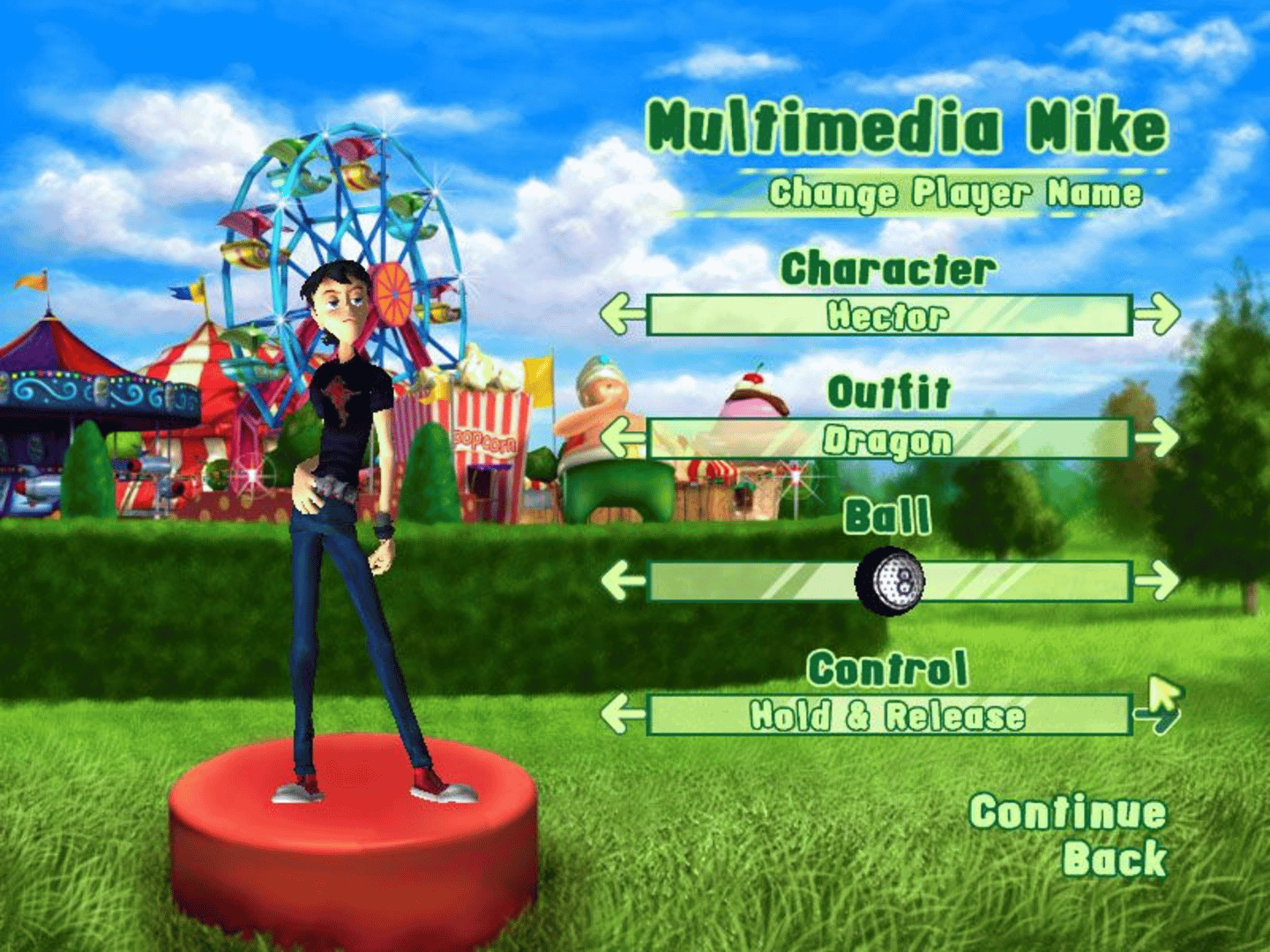 3D Ultra Minigolf Adventures: Carnival screenshot