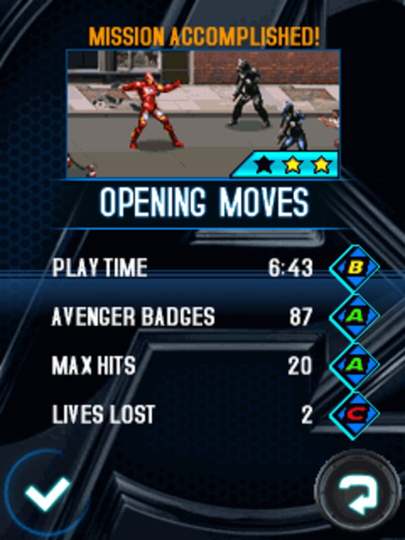 Captura de pantalla - The Avengers: The Mobile Game