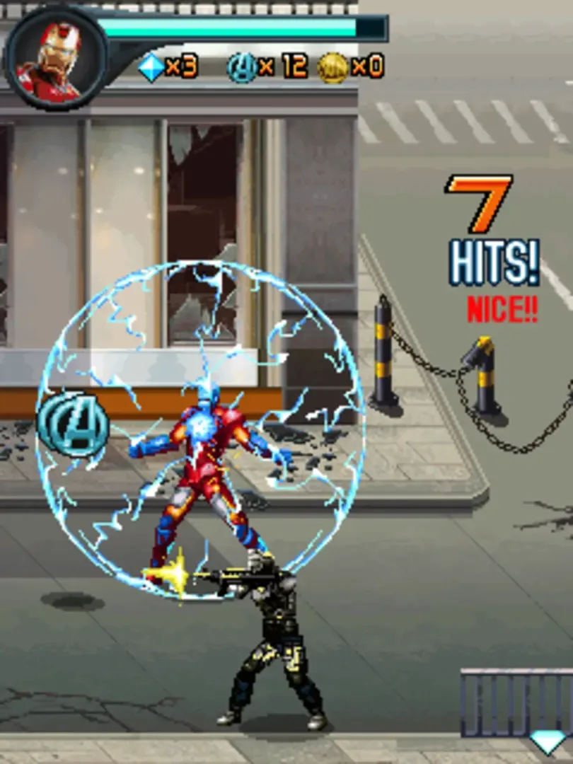 Captura de pantalla - The Avengers: The Mobile Game