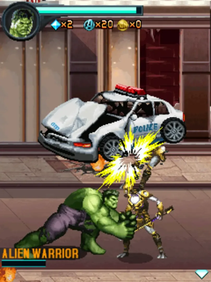 Captura de pantalla - The Avengers: The Mobile Game