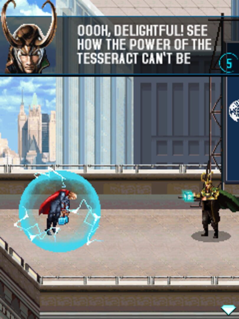 Captura de pantalla - The Avengers: The Mobile Game