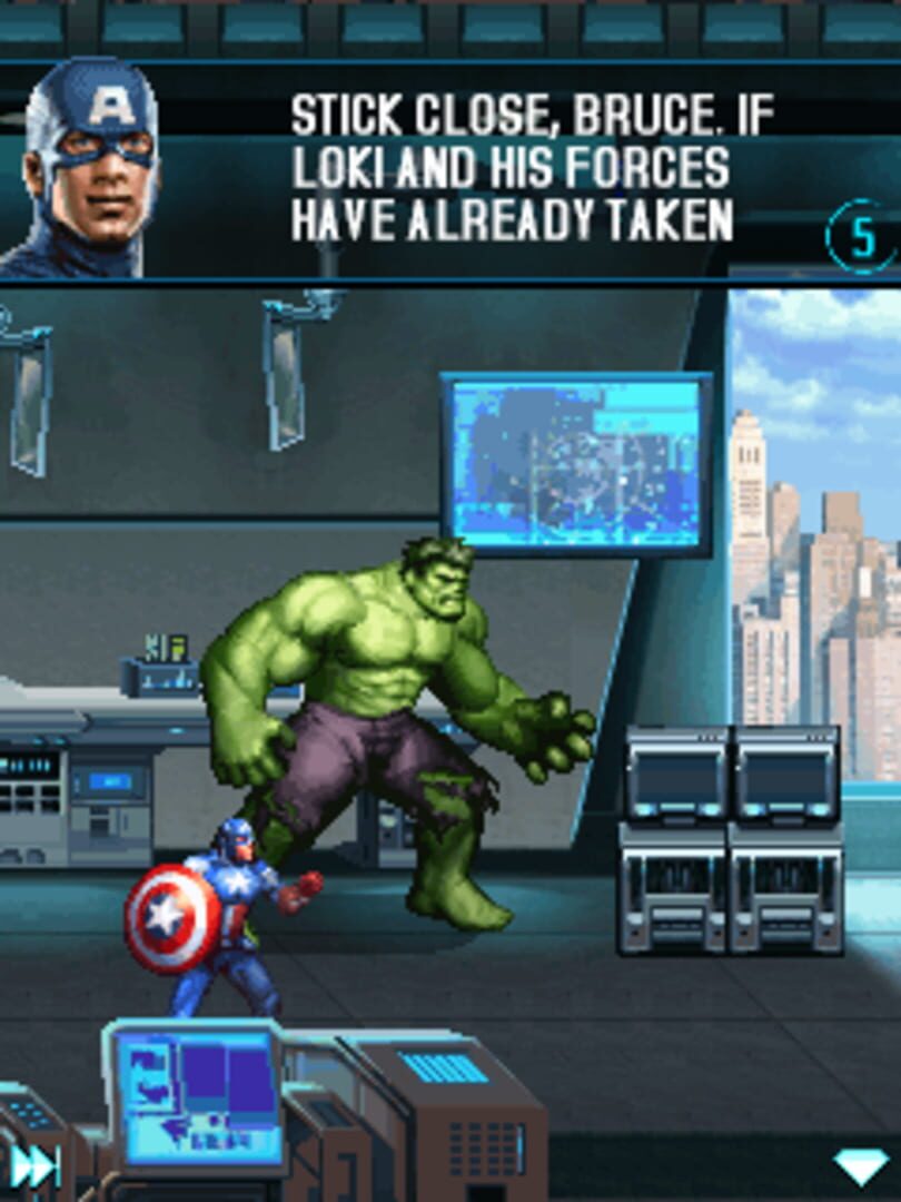 Captura de pantalla - The Avengers: The Mobile Game