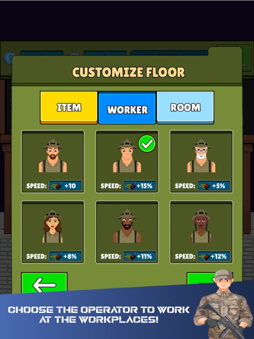 Idle Military Factory Tycoon - Screenshot