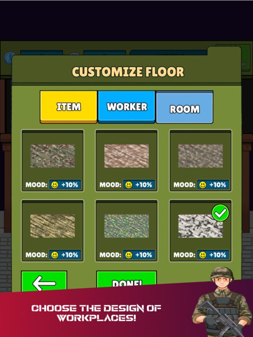 Idle Military Factory Tycoon - Screenshot