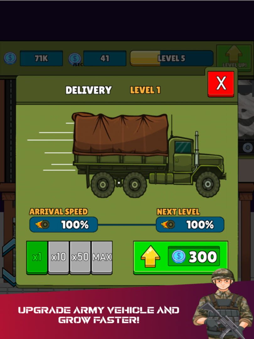 Idle Military Factory Tycoon - Screenshot