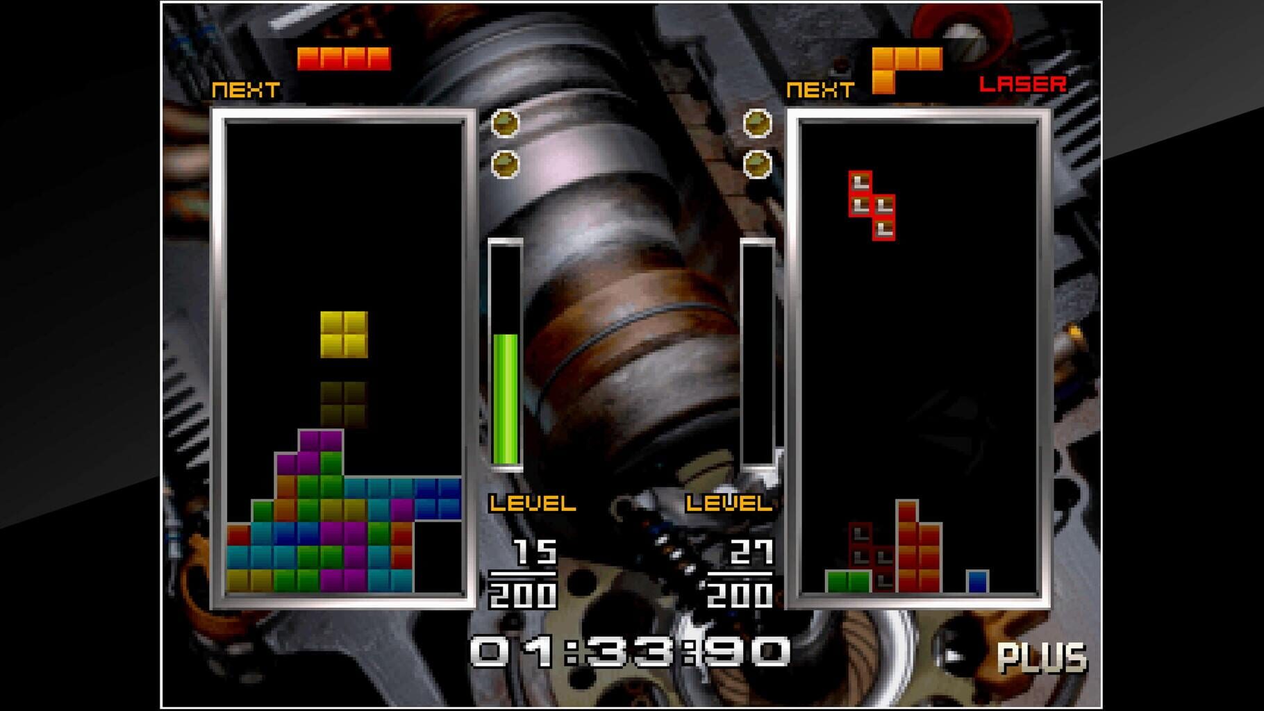 Captura de pantalla - Arcade Archives: Tetris - The Absolute: The Grand Master 2 Plus