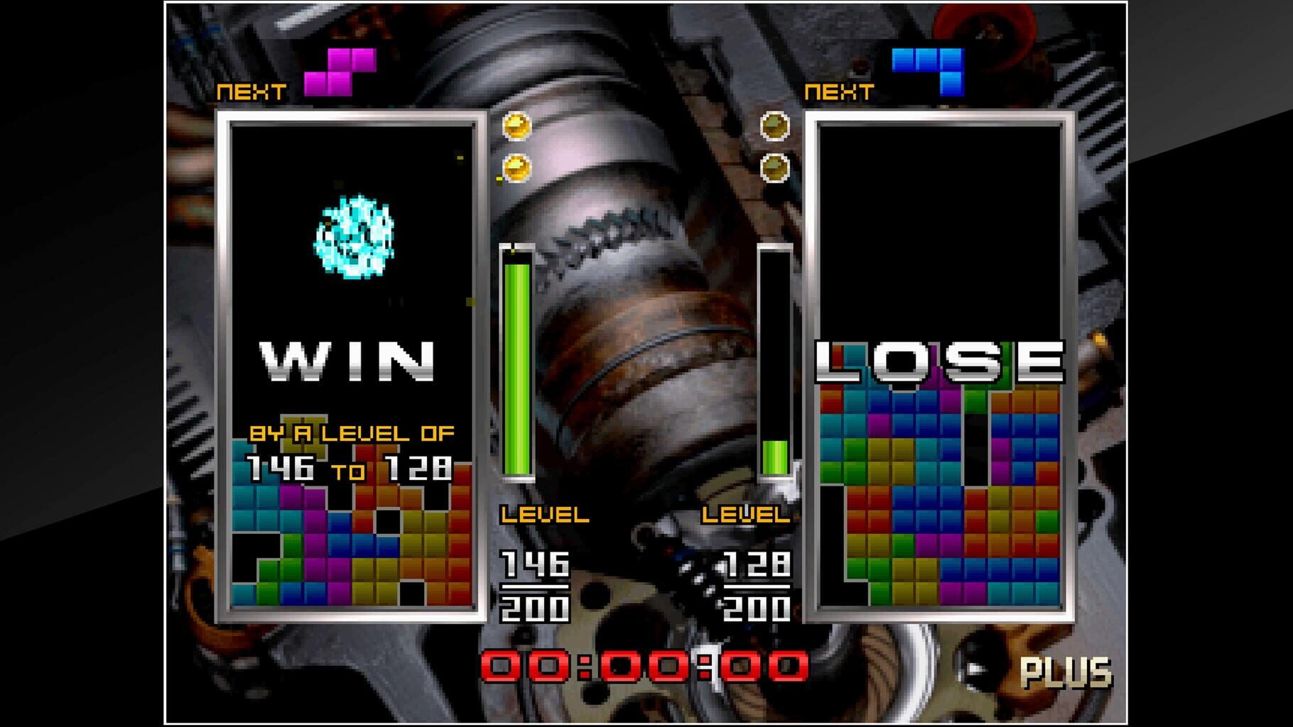 Captura de pantalla - Arcade Archives: Tetris - The Absolute: The Grand Master 2 Plus