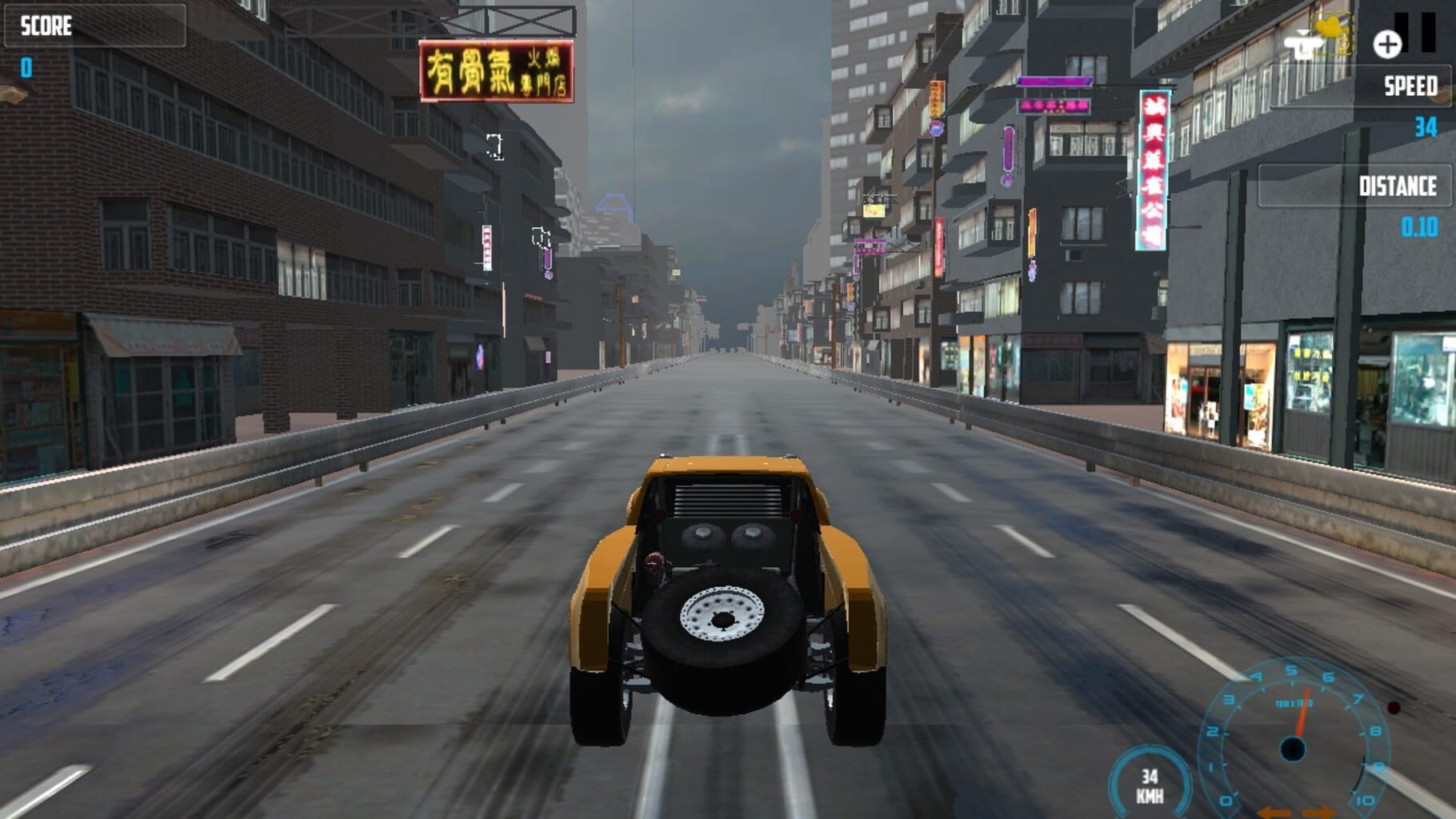 Captura de pantalla - Highway Traffic Racer