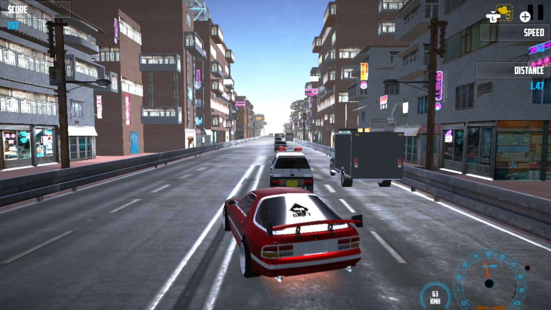 Captura de pantalla - Highway Traffic Racer