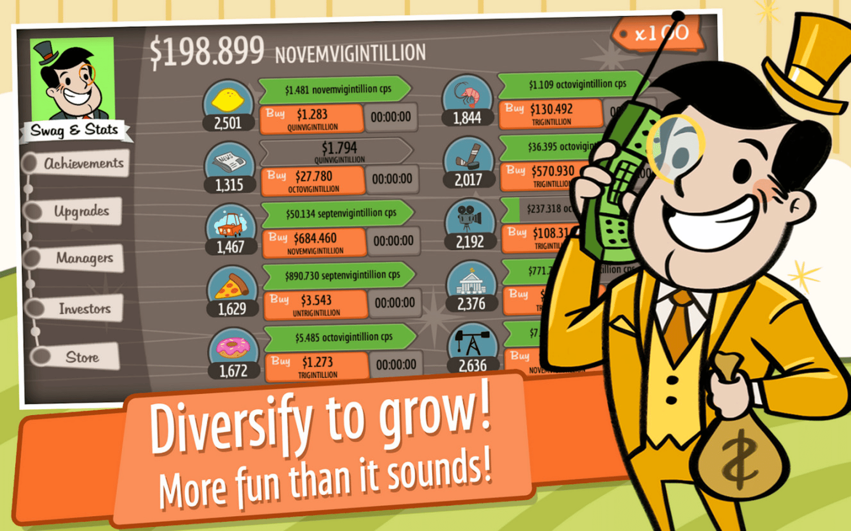 AdVenture Capitalist screenshot