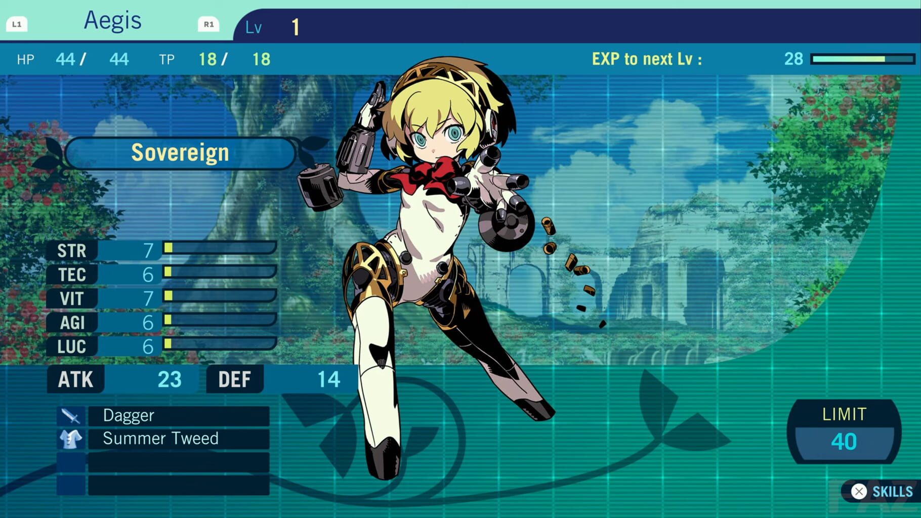 Captura de pantalla - Etrian Odyssey III HD Character Set DLC