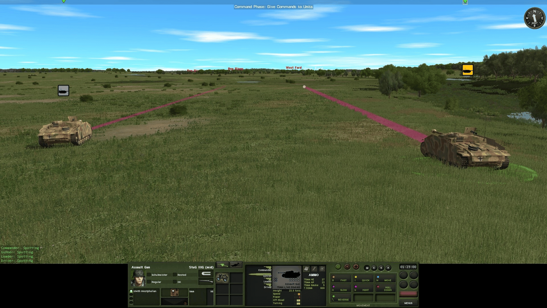 Combat Mission: Red Thunder screenshot