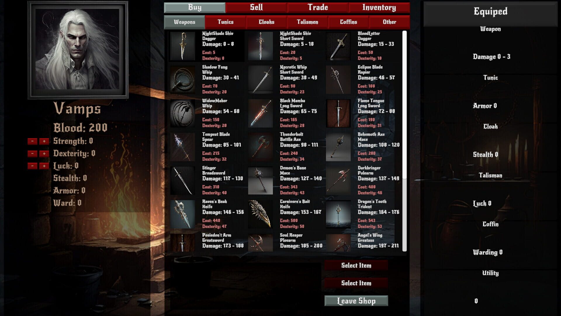 Vamps-Imulator - Screenshot