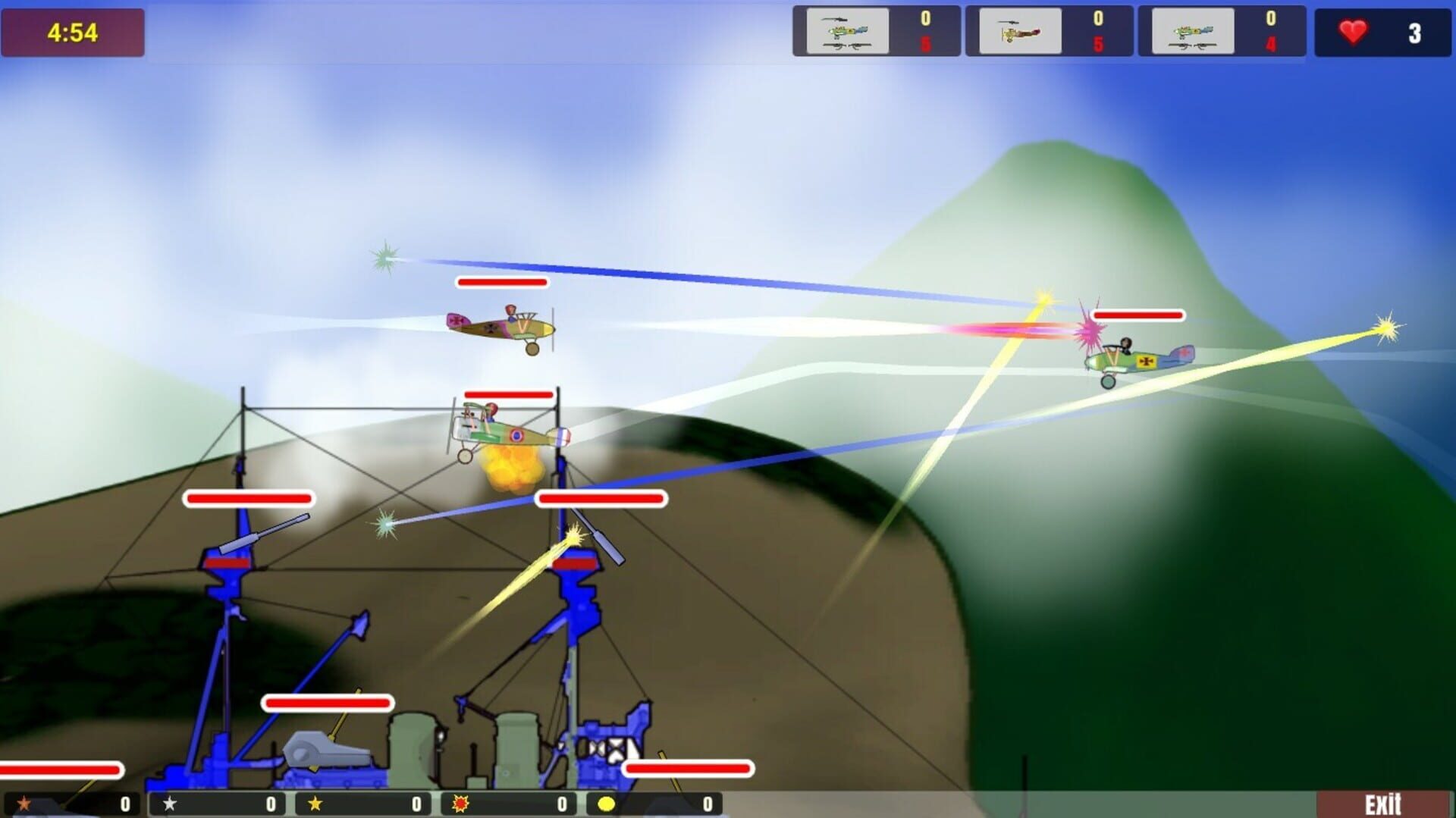 Biplane Baron 2: Flying Ace - Screenshot