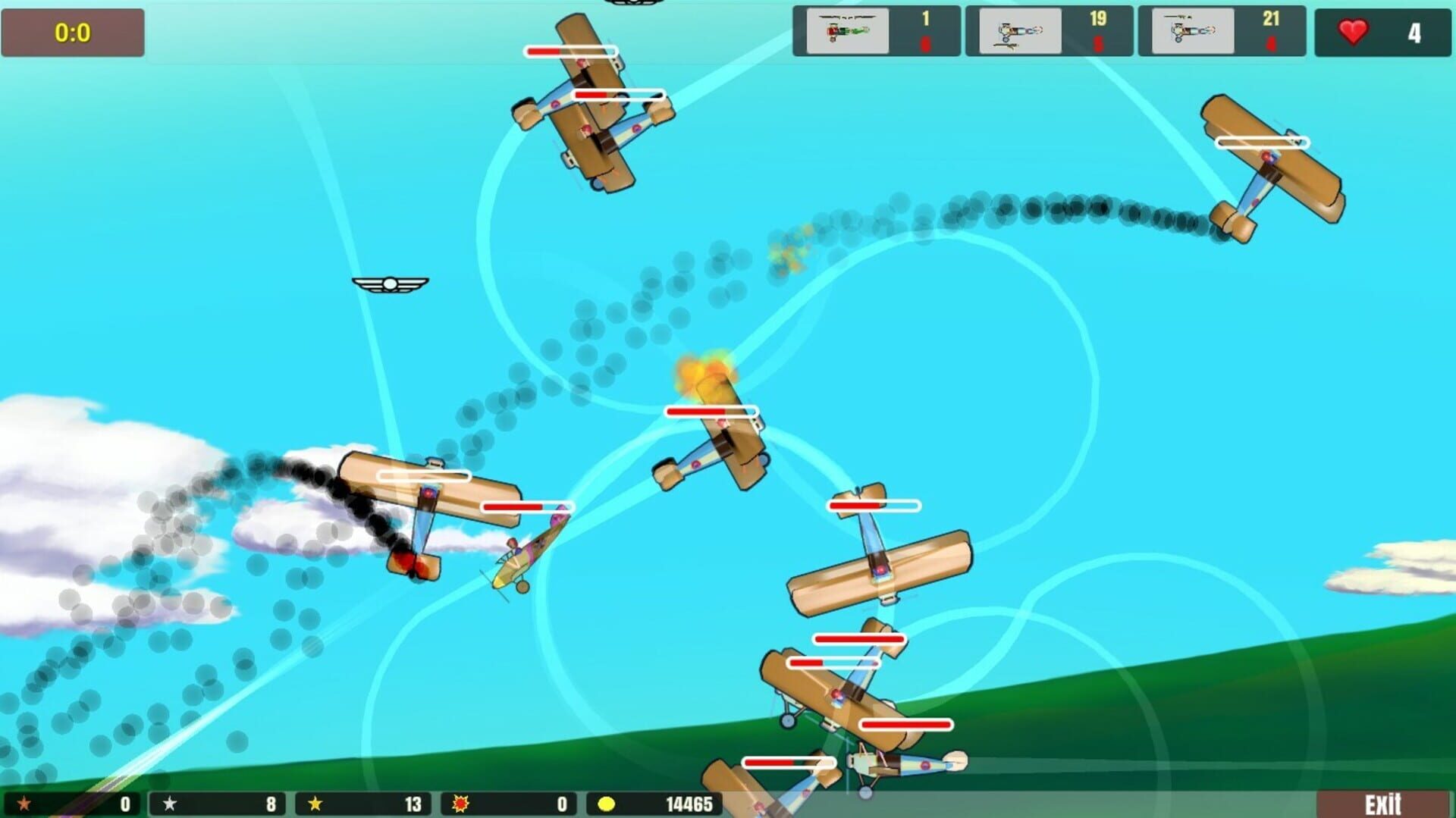 Biplane Baron 2: Flying Ace - Screenshot