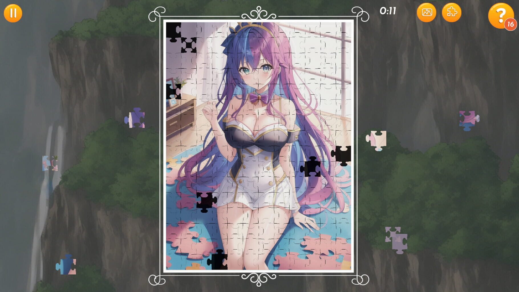 Captura de pantalla - Ultimate Anime Jigsaw Puzzle