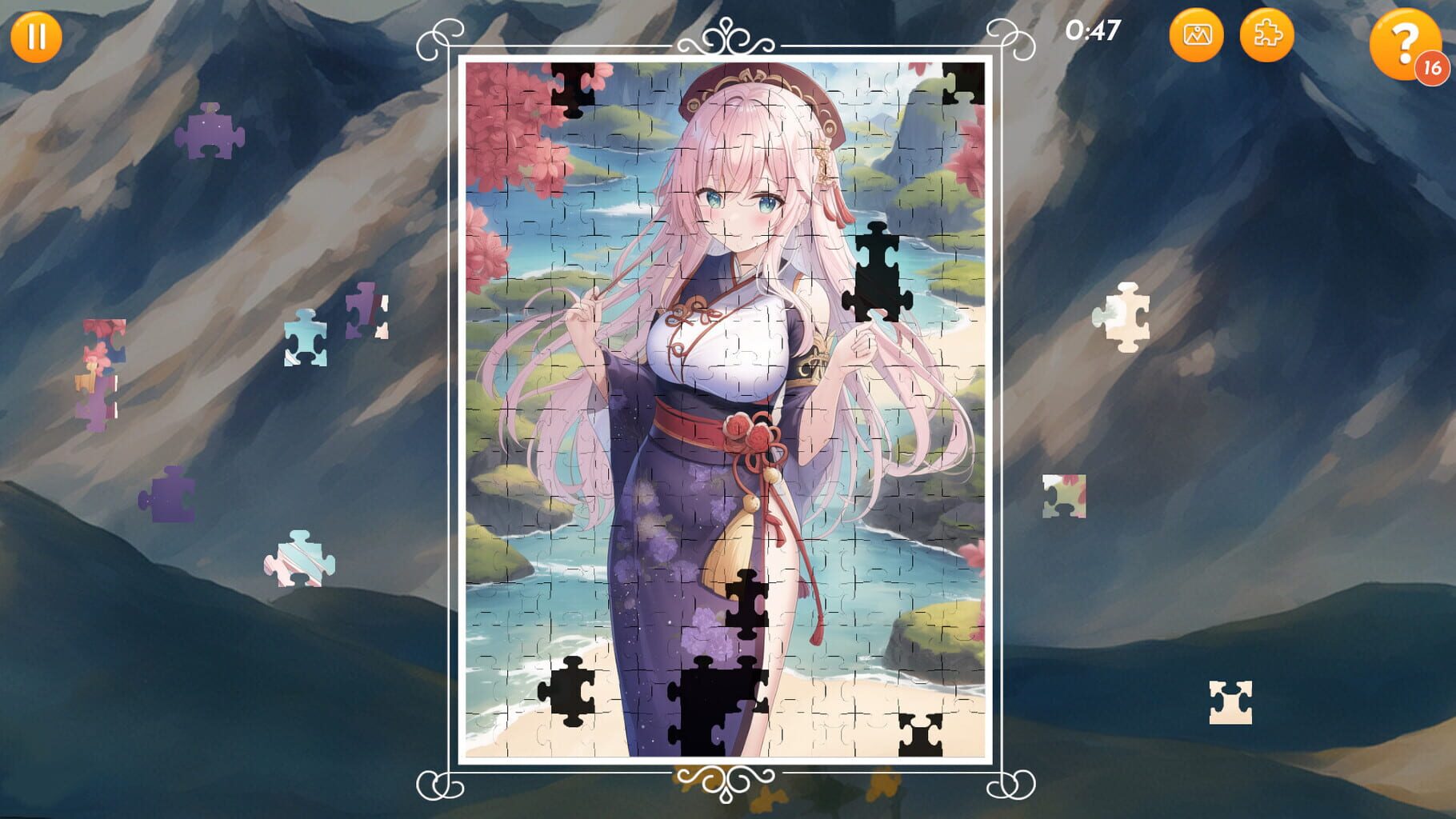 Ultimate Anime Jigsaw Puzzle screenshot