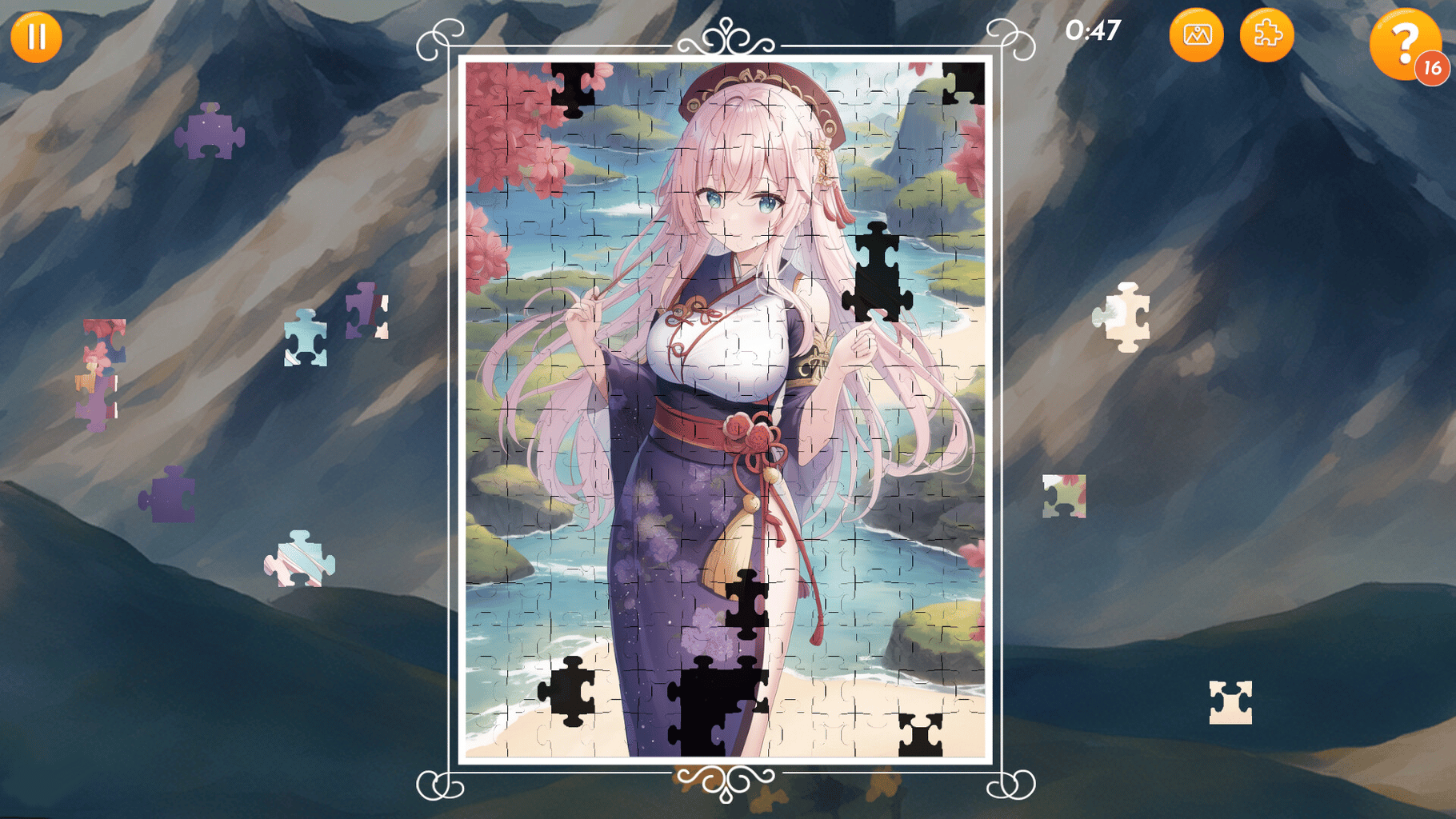 Ultimate Anime Jigsaw Puzzle screenshot