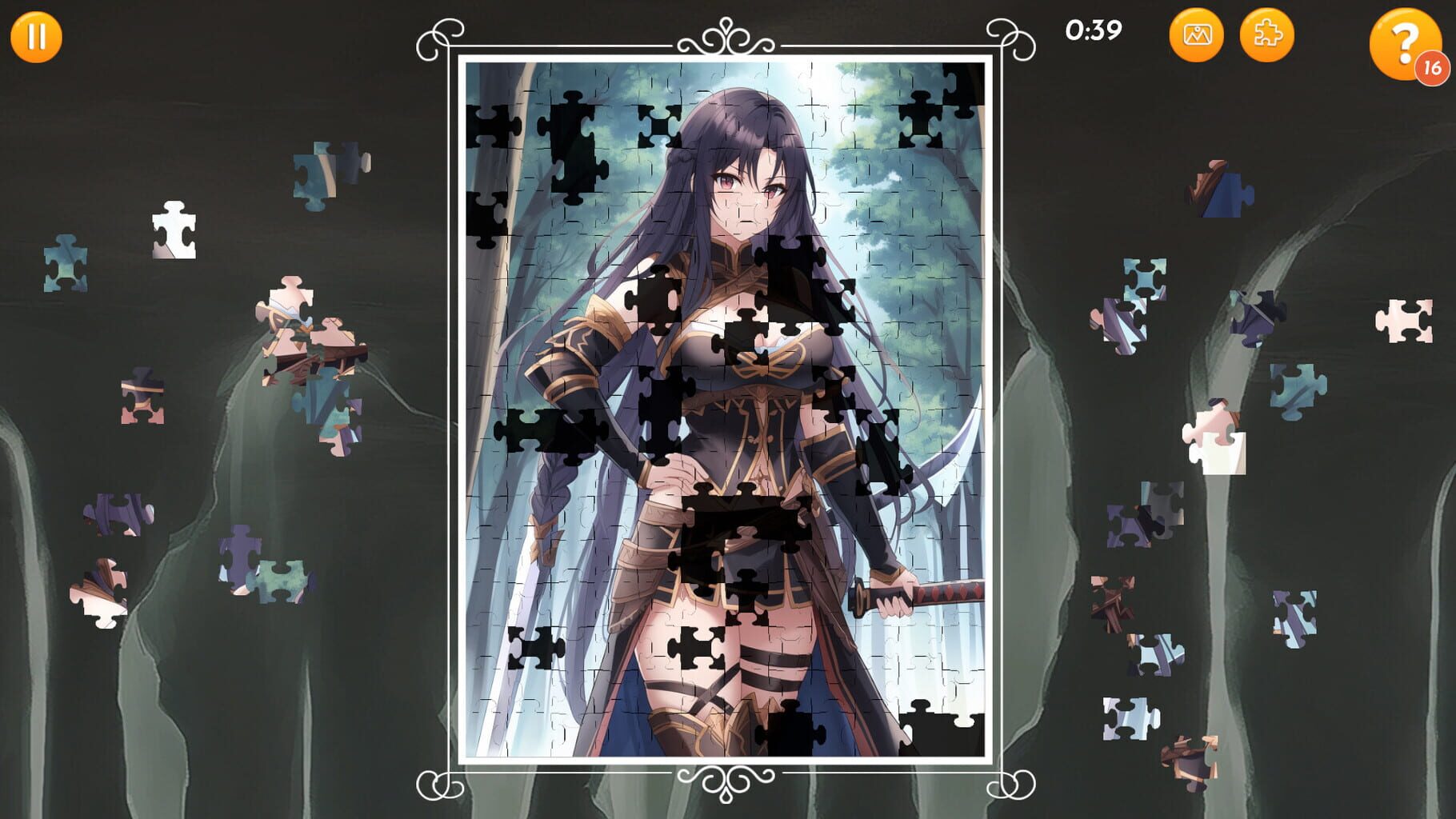 Captura de pantalla - Ultimate Anime Jigsaw Puzzle