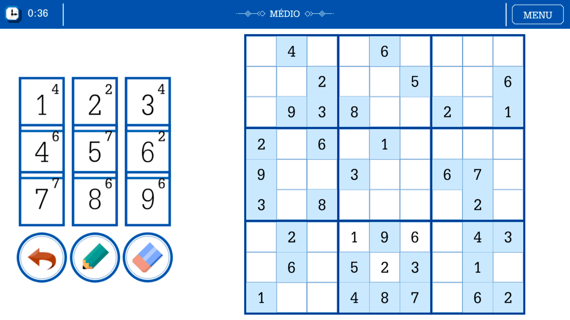 Sudoku: O Globo screenshot