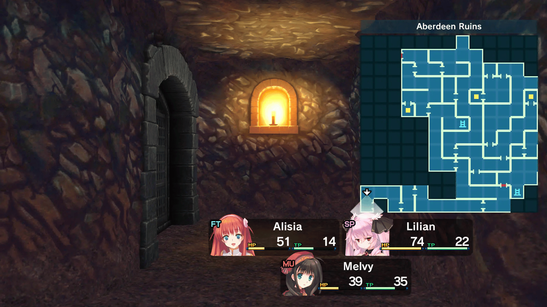 Dungeon Travelers 2: The Royal Library & the Monster Seal screenshot