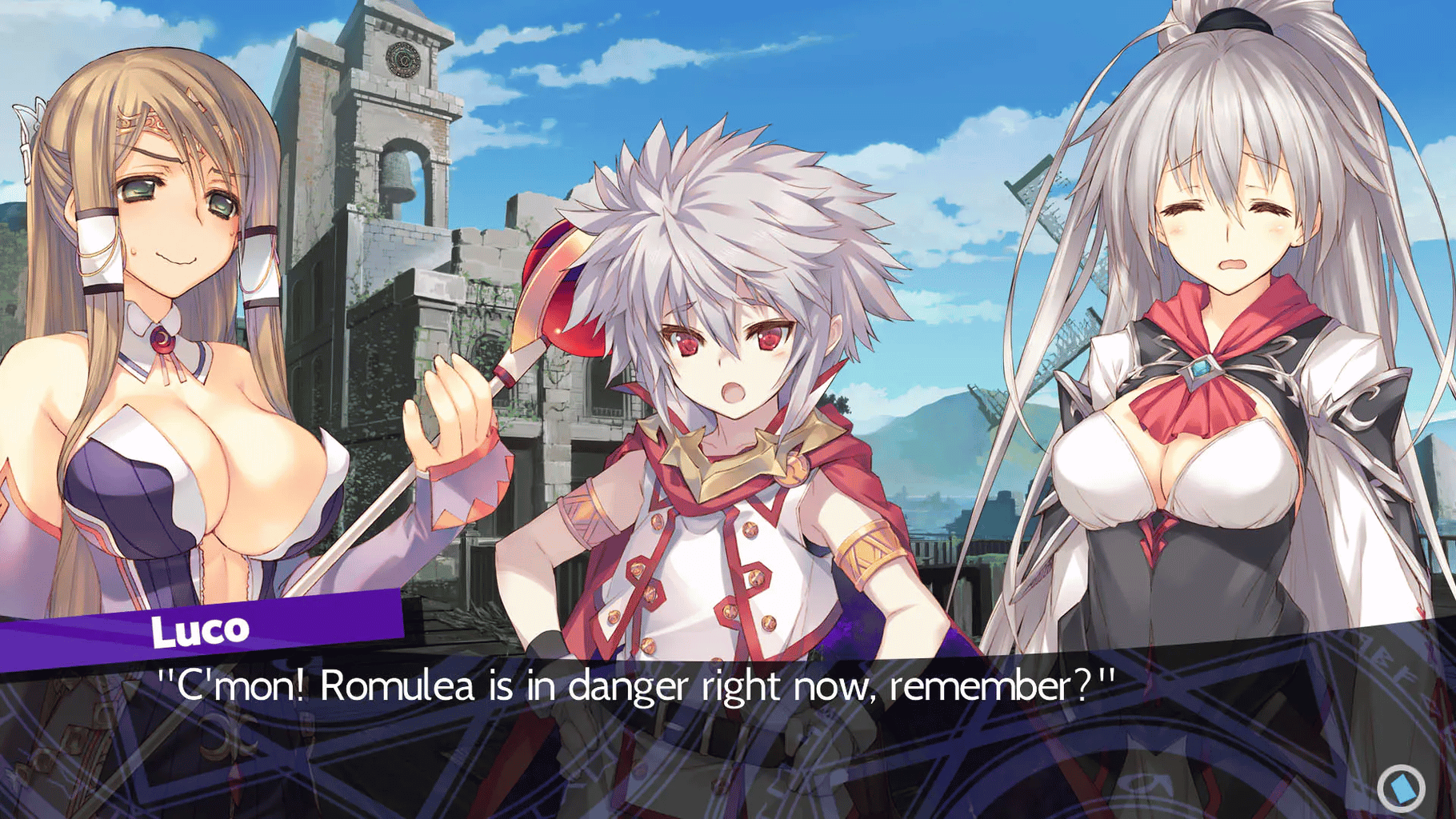 Dungeon Travelers 2-2: The Fallen Maidens & the Book of Beginnings screenshot