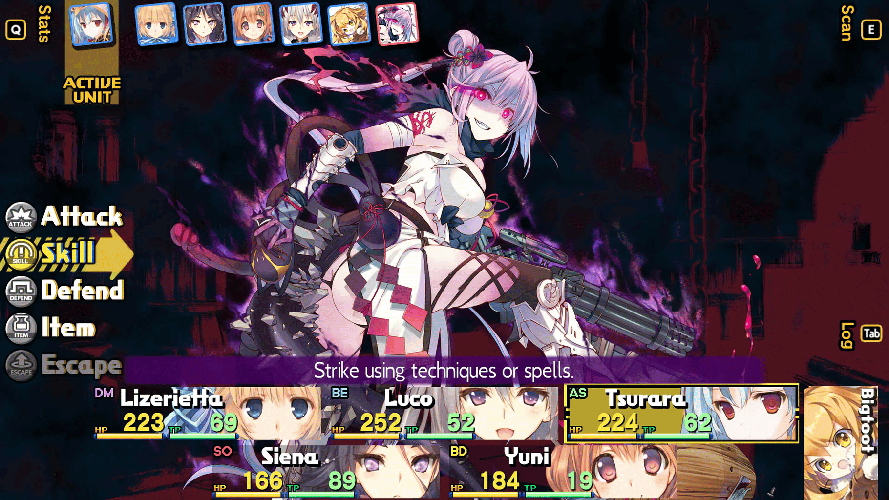 Dungeon Travelers 2-2: The Fallen Maidens & the Book of Beginnings screenshot