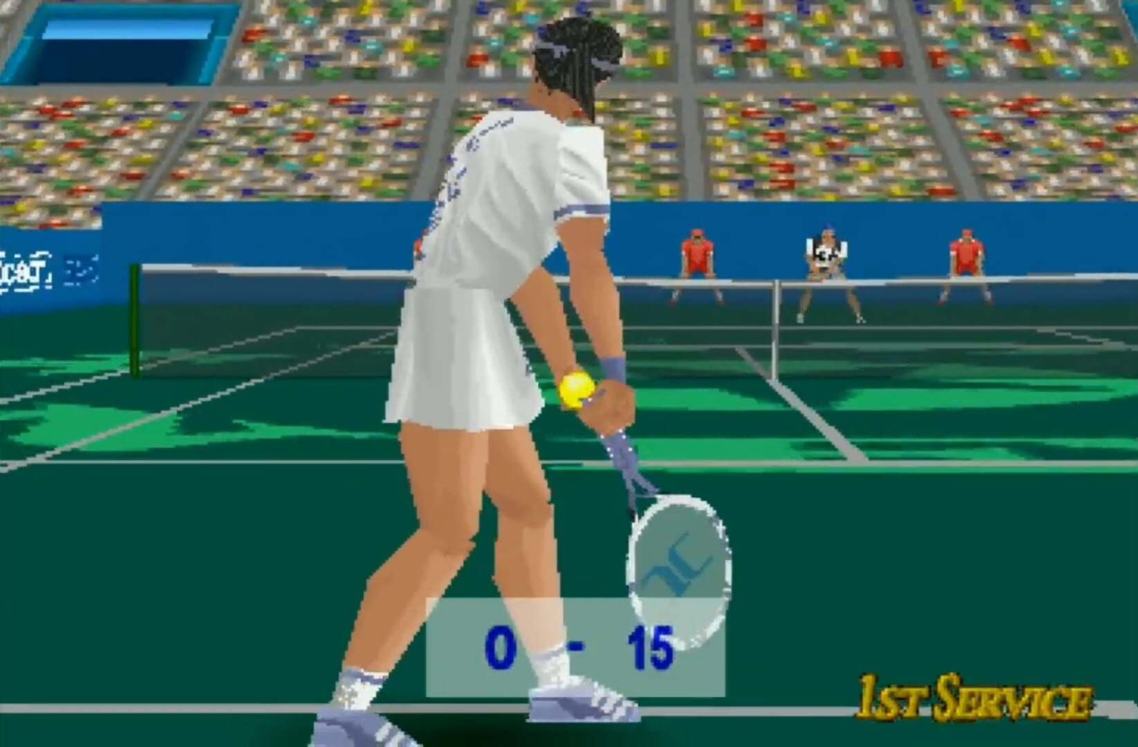 Captura de pantalla - Power Serve 3D Tennis