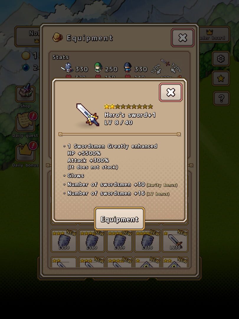 Hero Great Wars - Screenshot