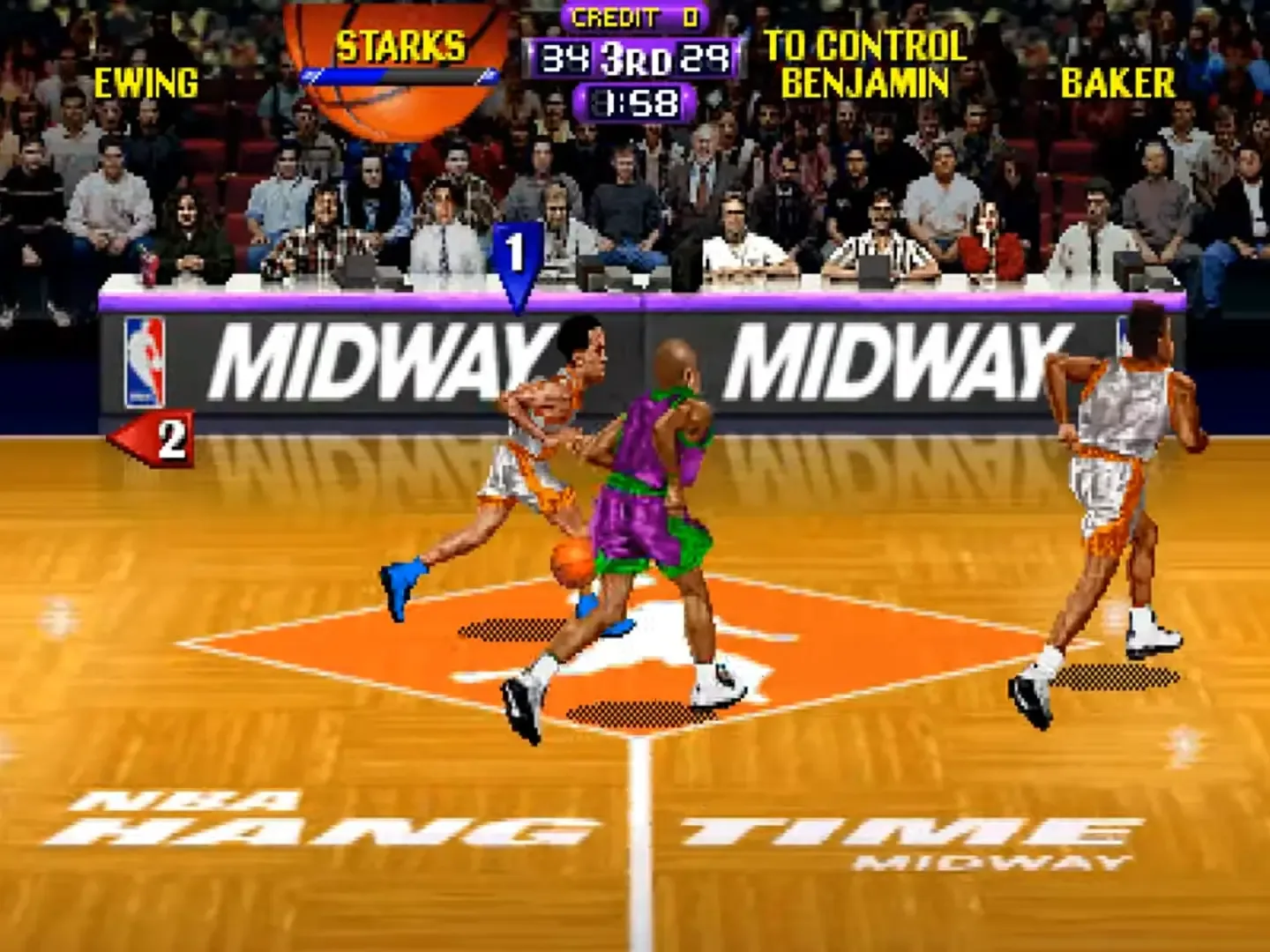 Captura de pantalla - NBA Hangtime