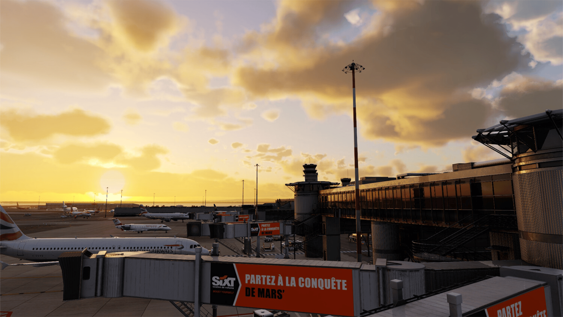 X-Plane 12: Aerosoft - Airport Marseille screenshot