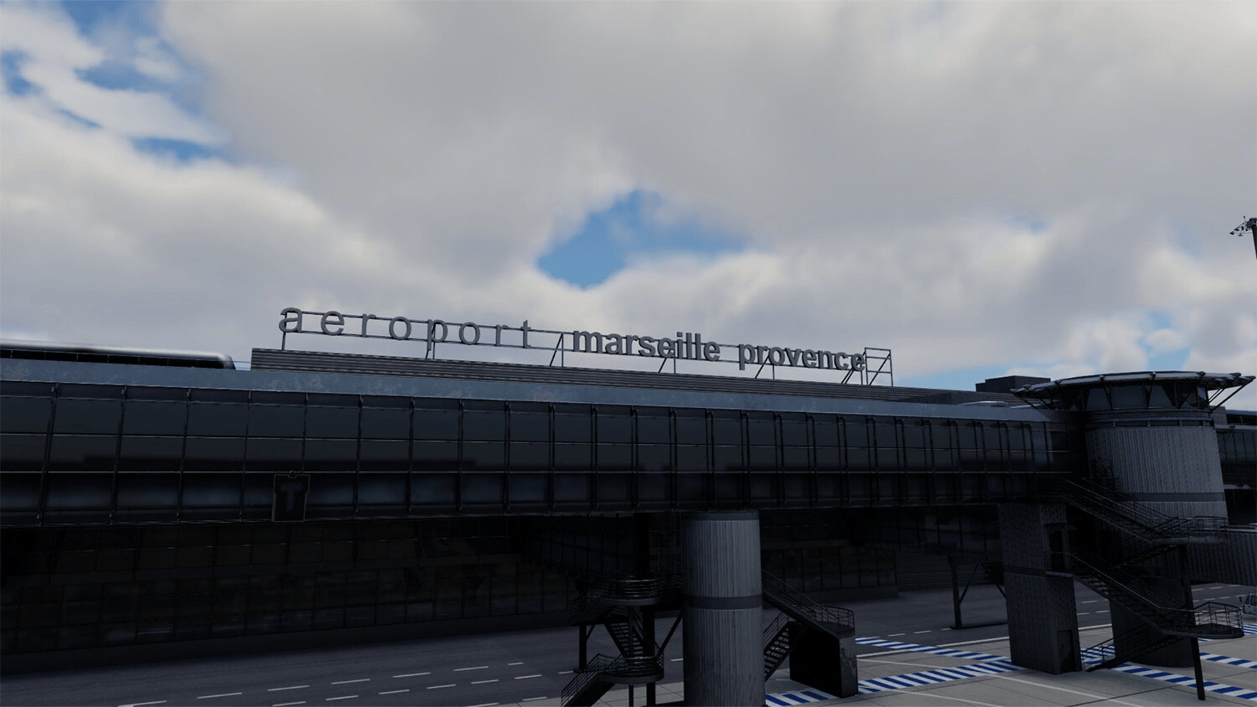 X-Plane 12: Aerosoft - Airport Marseille screenshot