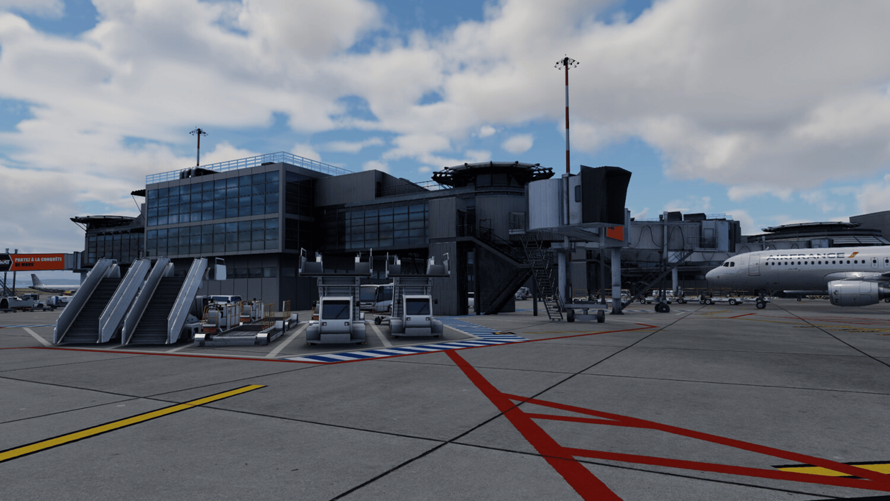 X-Plane 12: Aerosoft - Airport Marseille screenshot