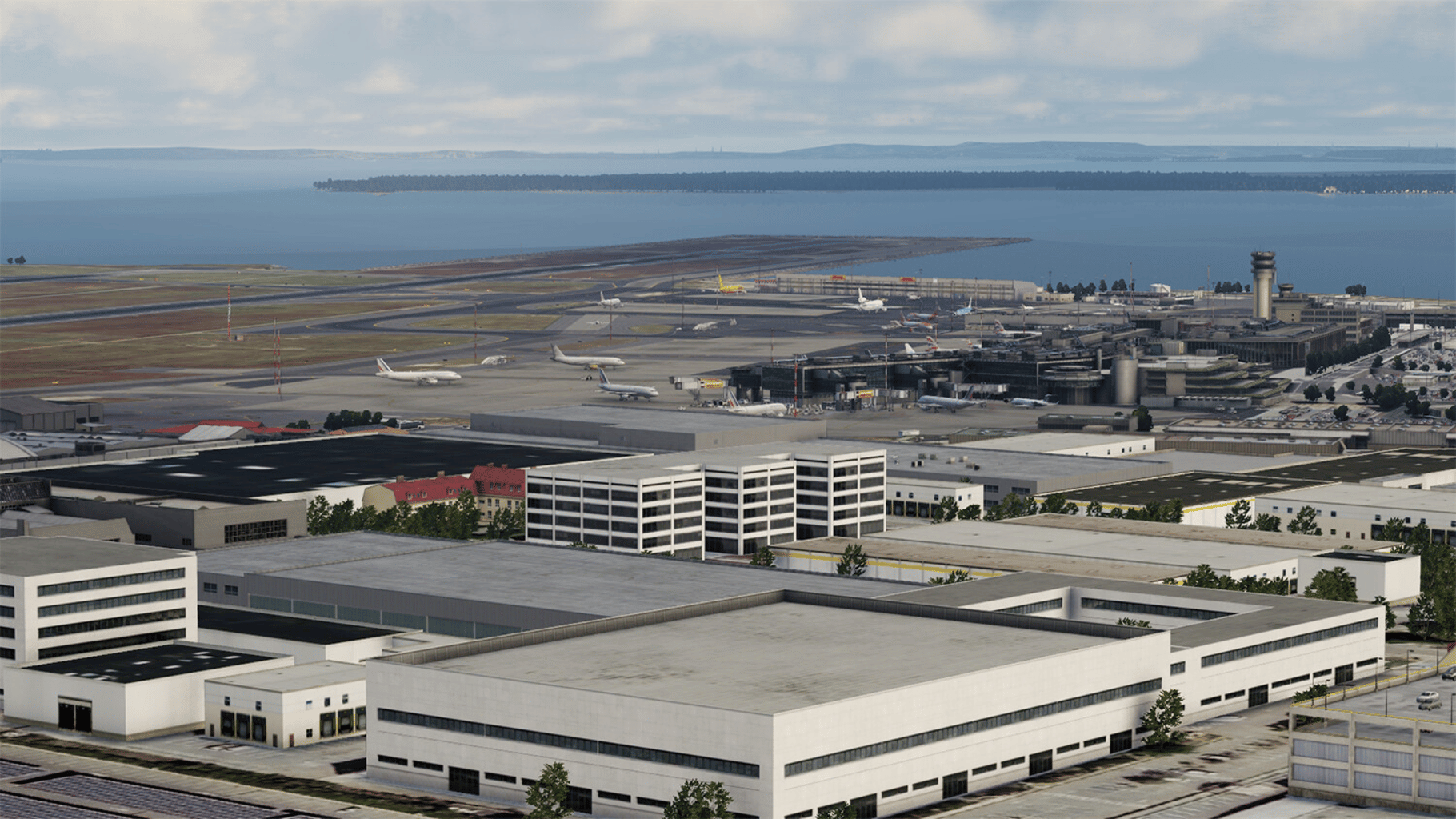 X-Plane 12: Aerosoft - Airport Marseille screenshot