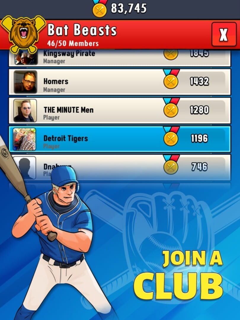 Super Hit Baseball - Screenshot