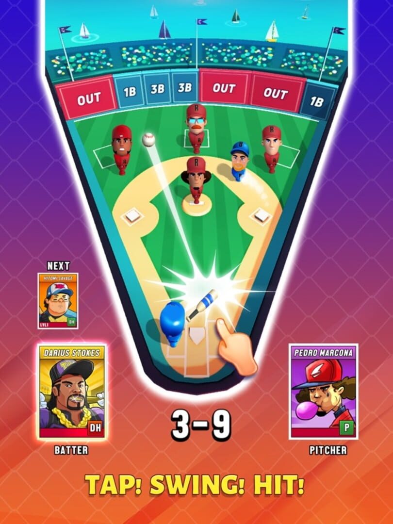 Super Hit Baseball - Screenshot