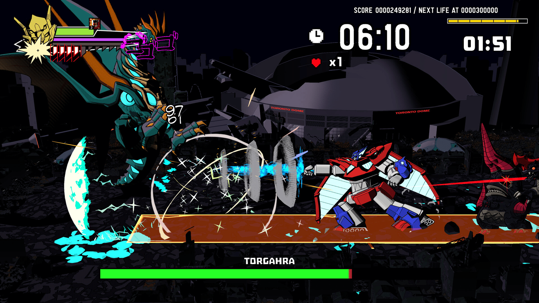 Dawn of the Monsters: Arcade Edition screenshot